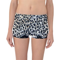 Tiger Background Fabric Animal Motifs Reversible Bikini Bottoms by Amaryn4rt