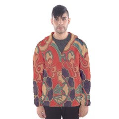 Vintage Chinese Brocade Hooded Wind Breaker (men) by Amaryn4rt