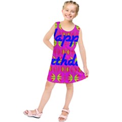 Happy Birthday! Kids  Tunic Dress by Amaryn4rt