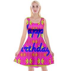 Happy Birthday! Reversible Velvet Sleeveless Dress by Amaryn4rt