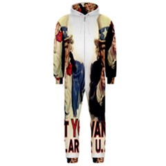 Uncle Sam Hooded Jumpsuit (men)  by Valentinaart