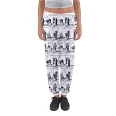 Old Comic Strip Women s Jogger Sweatpants by Valentinaart