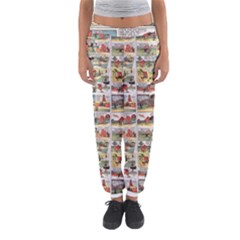 Old Comic Strip Women s Jogger Sweatpants by Valentinaart