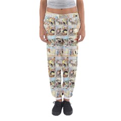 Old Comic Strip Women s Jogger Sweatpants by Valentinaart