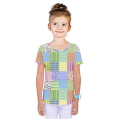 Old Quilt Kids  One Piece Tee