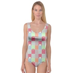 Patchwork Princess Tank Leotard 