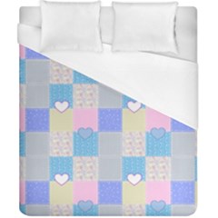 Patchwork Duvet Cover (california King Size) by Valentinaart