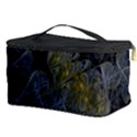 Fractal Wallpaper With Blue Flowers Cosmetic Storage Case View3