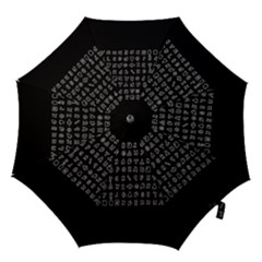 Zodiac Killer  Hook Handle Umbrellas (small) by Valentinaart