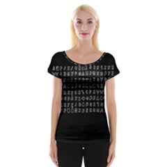 Zodiac Killer  Women s Cap Sleeve Top by Valentinaart