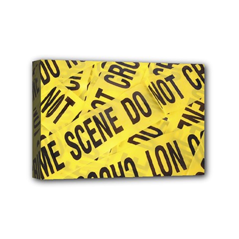 Crime Scene Mini Canvas 6  X 4  by Valentinaart