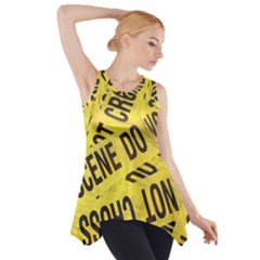 Crime Scene Side Drop Tank Tunic by Valentinaart