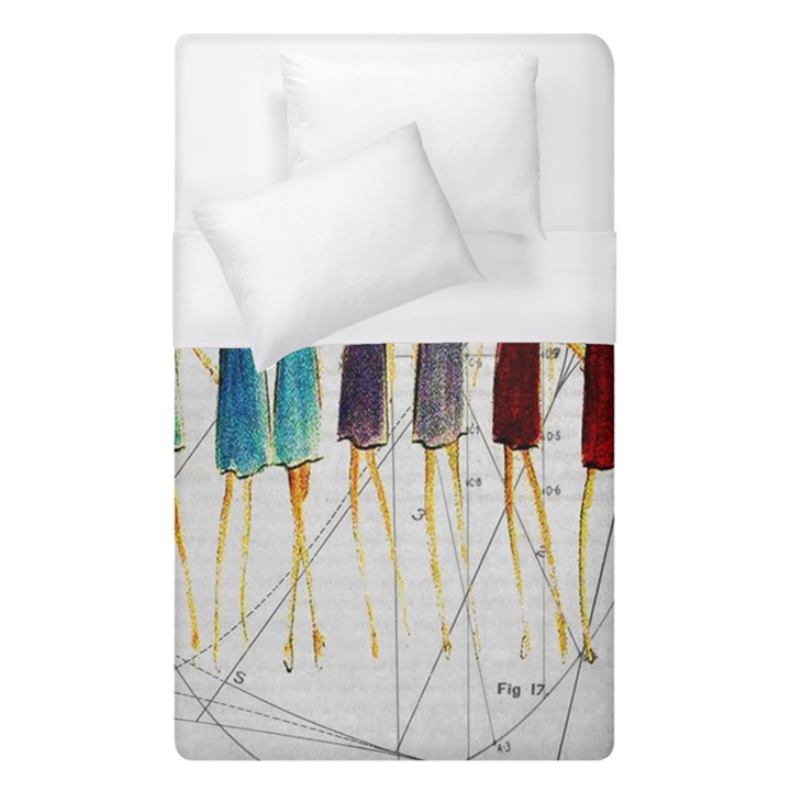 Fashion sketch  Duvet Cover (Single Size)