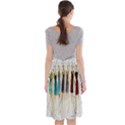 Fashion sketch  Midi Beach Skirt View2