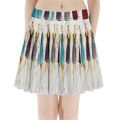 Fashion Sketch  Pleated Mini Skirt by Valentinaart