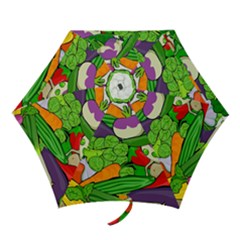 Vegetables  Mini Folding Umbrellas by Valentinaart