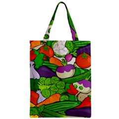 Vegetables  Zipper Classic Tote Bag by Valentinaart