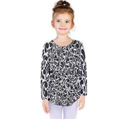 Pattern Kids  Long Sleeve Tee