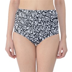 Pattern High-waist Bikini Bottoms by Valentinaart