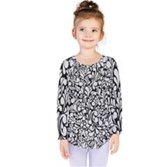 Pattern Kids  Long Sleeve Tee