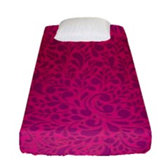 Pink Pattern Fitted Sheet (single Size)