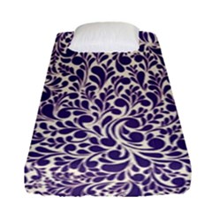 Purple Pattern Fitted Sheet (single Size)