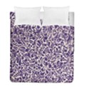 Purple pattern Duvet Cover Double Side (Full/ Double Size) View1