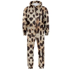 Leopard Pattern Hooded Jumpsuit (men)  by Valentinaart