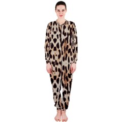 Leopard Pattern Onepiece Jumpsuit (ladies)  by Valentinaart