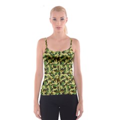 Camo Woodland Spaghetti Strap Top by sifis