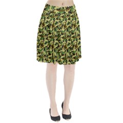 Camo Woodland Pleated Skirt