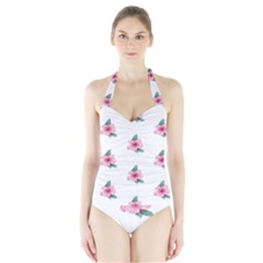 Etro Vintage Former Wallpaper Halter Swimsuit by Amaryn4rt