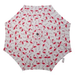 Flamingo Pattern Hook Handle Umbrellas (medium) by Valentinaart