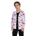 Flamingo pattern Wind Breaker (Kids) View2