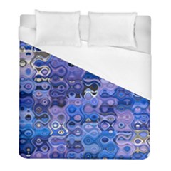 Background Texture Pattern Colorful Duvet Cover (full/ Double Size) by Amaryn4rt