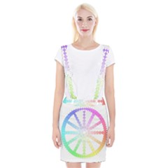 Polygon Evolution Wheel Geometry Suspender Skirt by Amaryn4rt