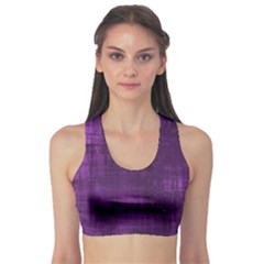 Background Wallpaper Paint Lines Sports Bra by Amaryn4rt