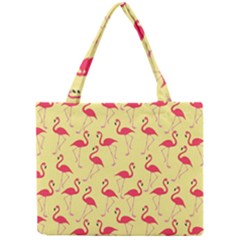 Flamingo Pattern Mini Tote Bag by Valentinaart