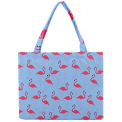 Flamingo Pattern Mini Tote Bag by Valentinaart