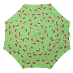 Flamingo Pattern Straight Umbrellas by Valentinaart