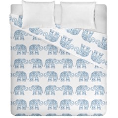 Indian Elephant  Duvet Cover Double Side (california King Size) by Valentinaart