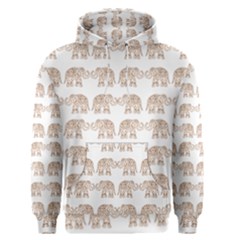 Indian Elephant Men s Pullover Hoodie by Valentinaart