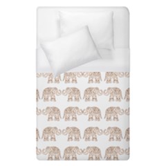 Indian Elephant Duvet Cover (single Size) by Valentinaart