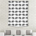 Indian elephant pattern Medium Tapestry View2