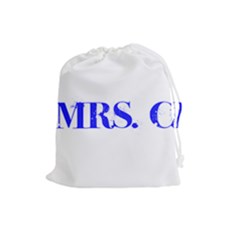 Future Mrs  Chapman Drawstring Pouches (large) 