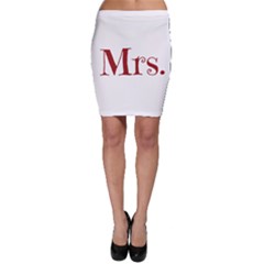 Future Mrs  Moore Bodycon Skirt