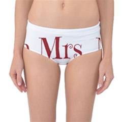 Future Mrs  Moore Mid-waist Bikini Bottoms