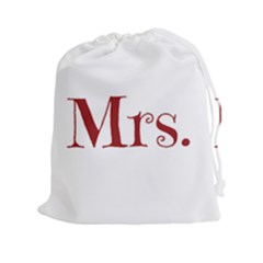 Future Mrs  Moore Drawstring Pouches (xxl)