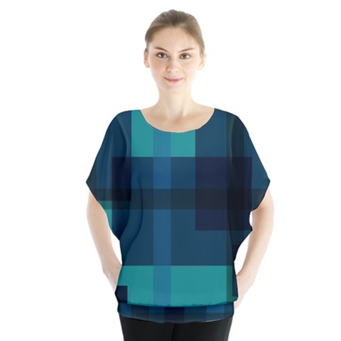 Boxes Abstractly Blouse by Amaryn4rt