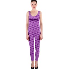 Abstract Lines Background Onepiece Catsuit